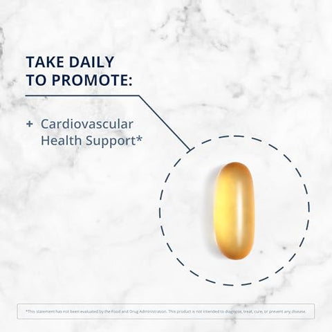 OmegaGenics EPA-DHA 500 – Ômega 3 EPA DHA – Saúde Cardiovascular – Pureza – 500mg – 60 cápsulas - Metagenics