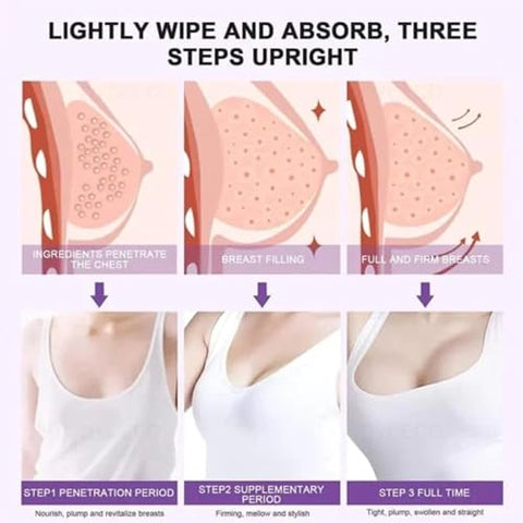 Generic - 40PCS Adesivo para Aumento dos Seios, Novo Adesivo para Aumento dos Seios, Adesivo para Levantamento e Aumento dos Seios, Máscara para Aumento dos Seios, Adesivo para Firmar os Seios