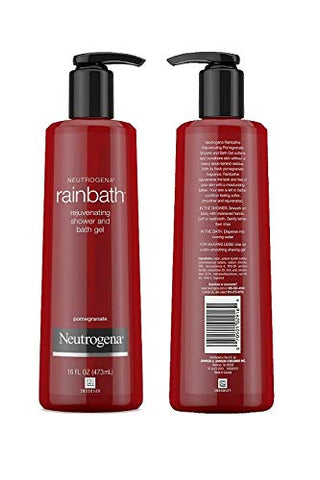 Rainbath Multi-Pack 3 Unidades, Fórmula Original, Romã e Brisa do Oceano, Frascos de 473 ml - Neutrogena