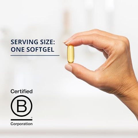 OmegaGenics Óleo de Peixe EPA-DHA 1000 – Suplemento de Ômega-3 para Saúde Cardíaca e Musculoesquelética – 1000 mg de Óleo de Peixe Ômega-3 - Metagenics