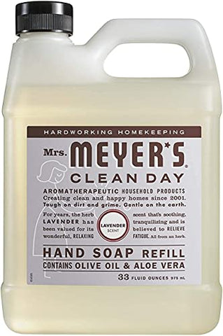 MRS. MEYER'S CLEAN DAY - Recarga de Sabonete Líquido para as Mãos MRS. MEYER’S CLEAN DAY – Pack de Variedades de Aromas (Limão Verbena Lavanda Manjericão)