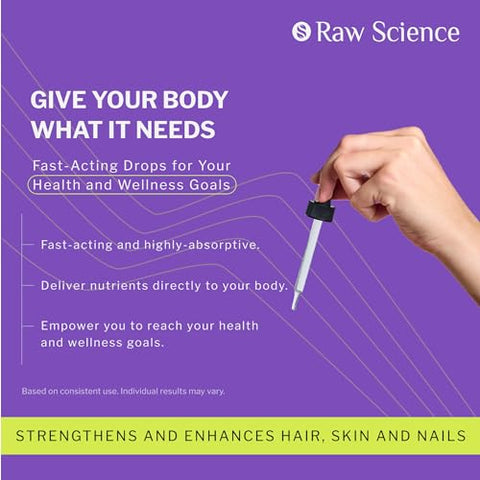 S RAW SCIENCE - Colágeno Líquido – Fórmula Avançada para Pele Firme e Saudável – Marca Exclusiva