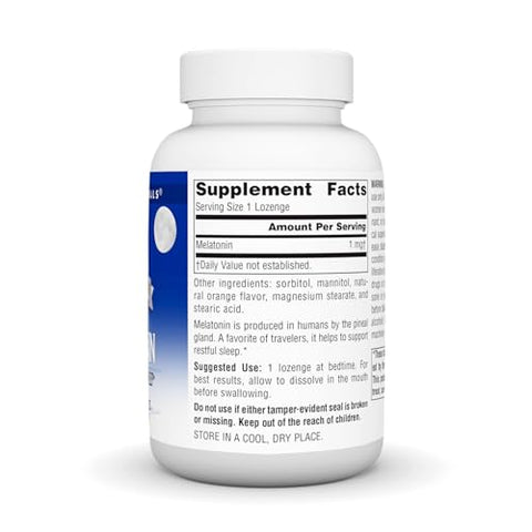 Melatonina 1 mg – 300 Pastilhas Sabor Laranja - Source Naturals