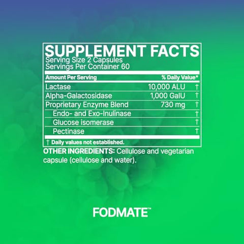 Enzimas Digestivas FODMAP para Mulheres – Potencialize sua Digestão! - Microbiome Labs