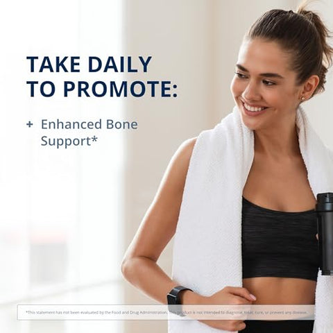 Bone Builder Chewable – Suplemento para Fortalecimento Ósseo – Suporte Mineral Completo – com Cálcio, Vitamina D – 60 comprimidos - Metagenics