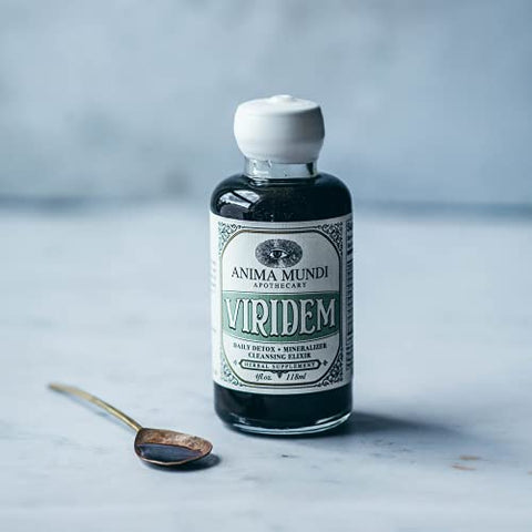 Anima Mundi Apothecary - Anima Mundi Viridem Greens Detox Elixir – GI: Elixir Detox de Verdes para Desintoxicação – 100g
