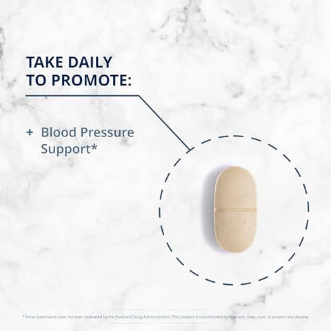 Vasotensin – Suporta Níveis Saudáveis de Pressão Arterial na Faixa Normal* – Suplemento de Peptídeo Bonito – Proteína de Peixe – Não-OGM – Sem Glúten – 120 Comprimidos - Metagenics