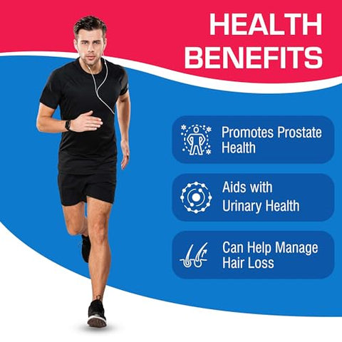 Saw Palmetto para Homens – 160 mg de Extrato de Bagas de Saw Palmetto para Queda de Cabelo e Saúde Urinária e da Próstata - Anabolic Laboratories