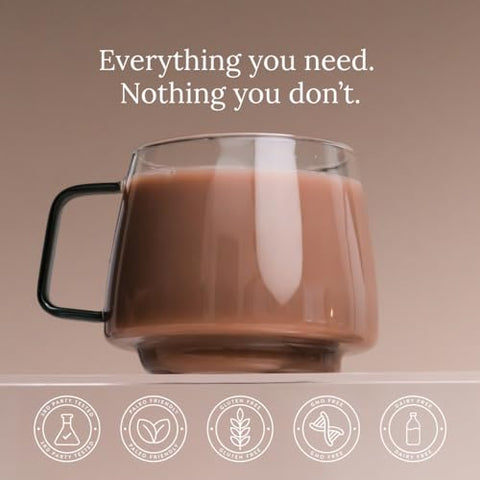 Beam - Dream Chocolate Brownie Batter Flavor | Ingredientes Naturais | L-Theanine | Magnésio | Suplemento de Suporte Calmante | Sem Glúten, Vegano, Não-OGM, Sem Açúcar Adicionado, Keto, Sem Laticínios | 100% Saboroso e Saudável