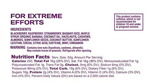 UNKNOWN - Spring Energy – Speednut com Cafeína (50 mg) Vegano 235kcal – 20 Unidades – Nutrição Esportiva