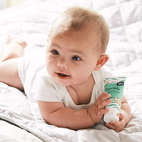 Tiger Baby - Creme Bálsamo para Assaduras de Bebê Tigre, Natural à Base de Plantas – 100g