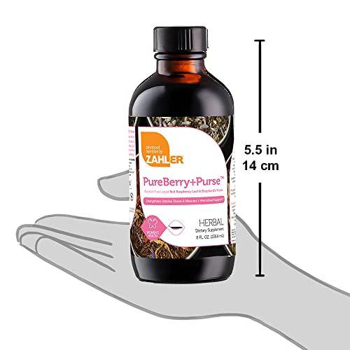 PureBerry Purse, Framboesa Líquida – 100ml, Rico em Antioxidantes e Vitaminas – Marca Zahler - Zahler