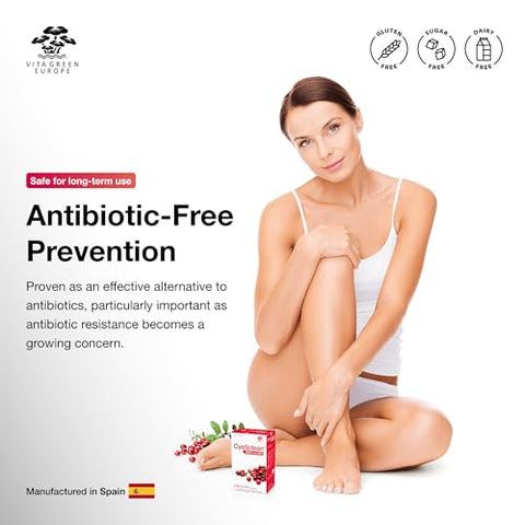 Cysticlean - Suplemento Cranberry PAC 240mg para Saúde do Trato Urinário – Marca em Destaque