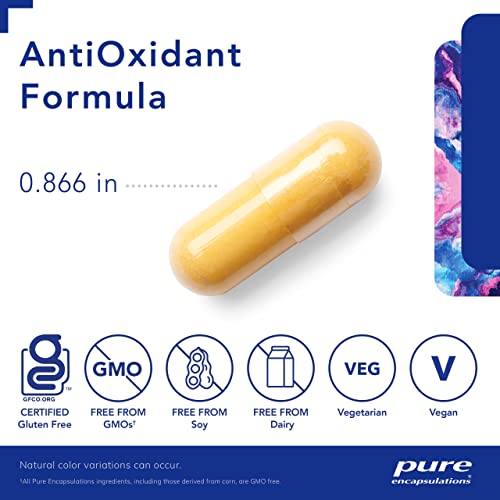 Fórmula Antioxidante | Suporte Antioxidante de Amplo Espectro | 120 Cápsulas - Pure Encapsulations