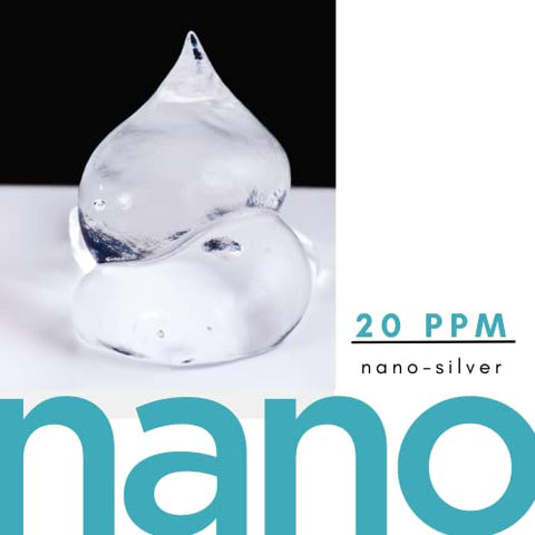 American Biotech Labs - Prata Biotics Coloidal Nano SilverSol Ag₄O₄ 20 ppm Calmante – 50ml