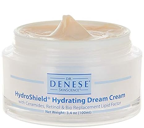 SkinScience HydroShield Creme Hidratante Avançado com Retinol e Peptídeos – Hidratação Profunda – 50g - Dr. Denese