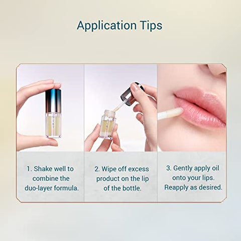 Óleo Labial Hidratante Dual para Cuidados Florais – 30ml - FLORASIS
