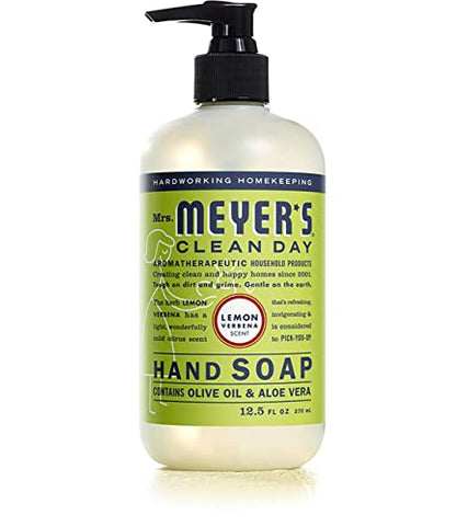 MRS. MEYER'S CLEAN DAY - Recarga de Sabonete Líquido para as Mãos MRS. MEYER’S CLEAN DAY, Variedade de 6 Aromas, 375 ml cada, 1 unidade