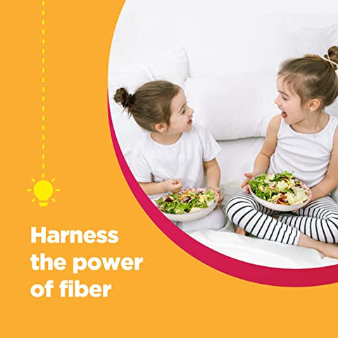 Phytoral - Gomas de Fibra Sem Açúcar para Crianças – Deliciosas e Nutritivas Gomas de Fibra para Crianças, Suplemento Sem Açúcar para Suporte Digestivo e Imunológico – Vegano, Kosher, Sem Glúten, Rico em Fibras (ML/G)