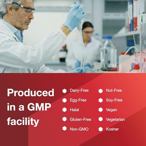 PROTOCOL FOR LIFE BALANCE - Protocolo L-Glutamina 1000mg – Aminoácido – Tecido Muscular, Saúde Intestinal, Saúde Imunológica – 120 Cápsulas Vegetais