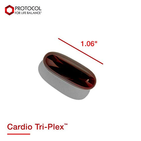PROTOCOL FOR LIFE BALANCE - Protocolo Cardio Tri-Plex – Fórmula para Saúde do Coração* – com Arroz de Levedura Vermelha, CoQ10 – 60 cápsulas