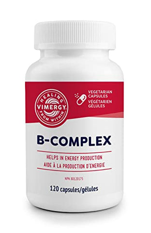 Adapto B Complex – 120 Porções – Alta Potência com 8 Vitaminas B, Rhodiola – Marca Vimergy - Vimergy