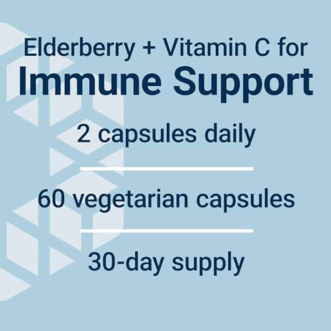 Black Elderberry Vitamin C – Suporte Imunológico Diário com Sabugueiro - Life Extension
