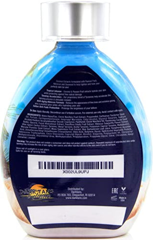 DARK TANS EXCLUSIVE - Acelerador de Bronzeamento That’s What Sea Said – Para Camas de Bronzeamento Internas e Banhos de Sol ao Ar Livre – Seguro para Rosto, Corpo e Tatuagens – Com Óleo de Coco – Sem Bronzer