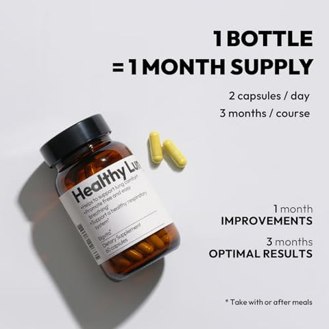 BigVita - BIGVITA – Suplemento Vegano para Saúde Pulmonar – Suporte Detox para os Pulmões – Livre de Glúten – 100% Natural – Marca BIGVITA