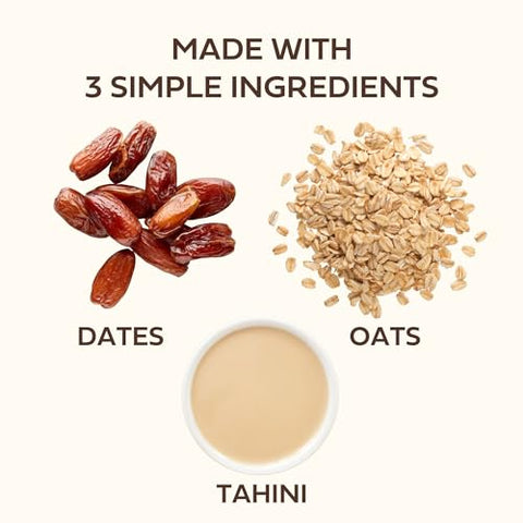 Foods – Snack Energético de Tâmaras 100% Natural, Vegano, Sem Açúcar Adicionado, Sem Laticínios – 3-Pack - Soom