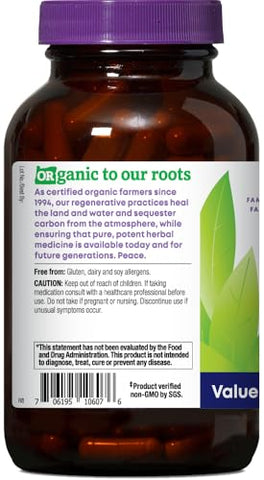 Oregon's Wild Harvest - Oregon’s Wild Harvest Ashwagandha Orgânico – Alívio do Estresse, Suporte Imunológico, Energia Equilibrada | Suplementos Herbais Não-OGM