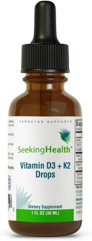 Seeking Health - Vitamin D3 K2 Drops – Líquido de Vitamina D da
