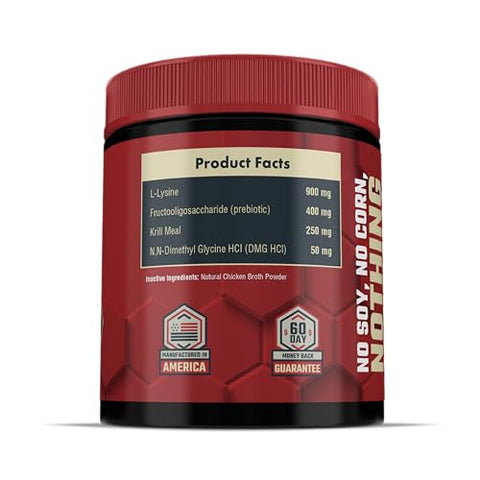 Daybreak Nutrition - L-Lisina para Gatos e Gatinhos – 900 mg Pó de L Lisina para Gatos para Imunidade | Marca: [Nome da Marca]