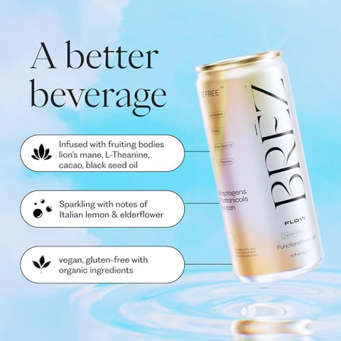 FLOW Bebida de Cogumelo do Leão | Adaptógenos | 100g - BREZ