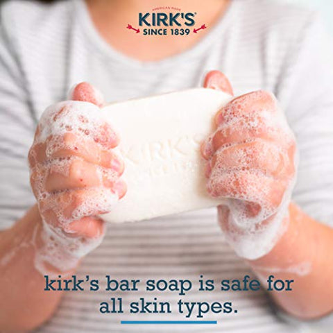 Kirk's - Sabonete em Barra Kirk’s Original Coco Castile Fragrância Fresca Original 113g (Embalagem com 24 unidades)
