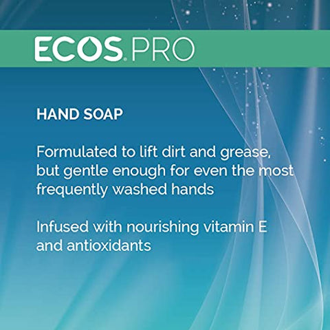 Sabonete Líquido ECOS PRO | Hipoalergênico | Sem Perfume | Fórmula Prontamente Biodegradável | Com Vitamina E | 500ml