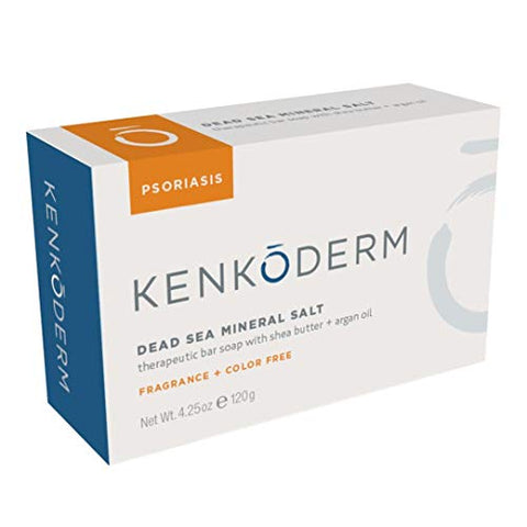 Sabonete Mineral de Sal Kenkoderm para Psoríase com Óleo de Argan – 100g