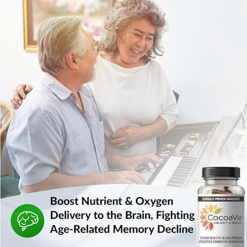 Heart: Suplemento de Cacau para a Saúde do Coração – 60g - CocoaVia