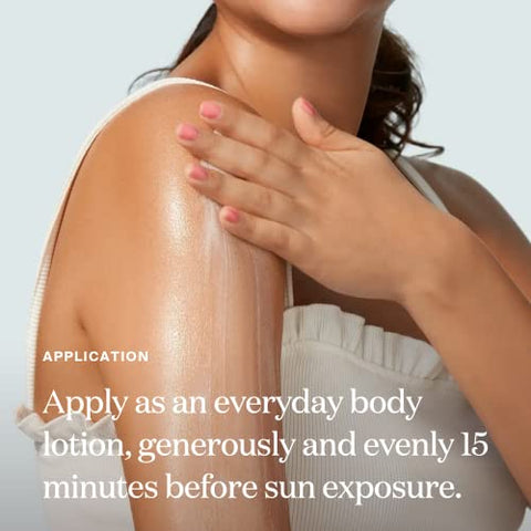 Glowscreen Body SPF 40 PA – Loção Corporal Protetor Solar de Amplo Espectro com Brilho Sutil – Proporciona Brilho Instantâneo – 100ml - Supergoop!