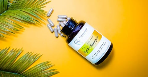 Fórmula de Suporte Original Spike | 120 Cápsulas 2 Meses | Impulsionador Natural da Imunidade com Extratos Herbais | Vegano, Não-OGM, Sem Glúten - The Wellness Company