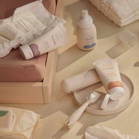 Buddle - BUDDLE Paddle Pal – Aplicador de Creme para Assaduras de Fraldas – Feito com Silicone Livre de BPA – Espátula para Creme de Assaduras para uma Aplicação Suave