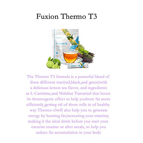 CHNLML - FuXion Thermo T3 – Chá de Limão Delicioso (Thermo TT3, 28 Sachês)