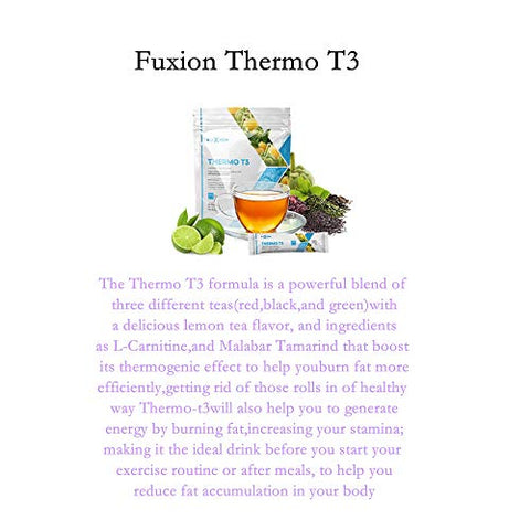 CHNLML - FuXion Thermo T3 – Chá de Limão Delicioso (Thermo TT3, 28 Sachês)