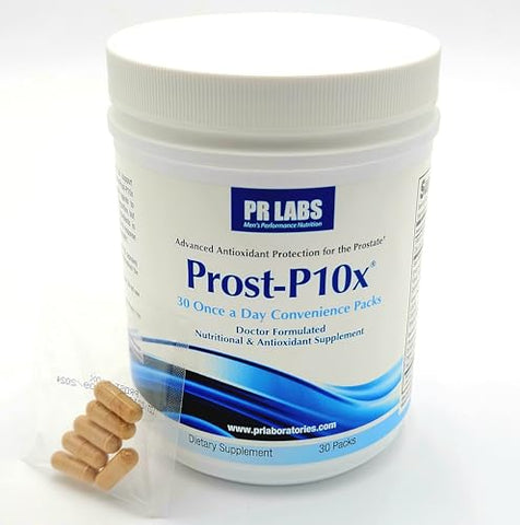 Prost-P10x - Suplementos para Próstata Formulados por Médico, Saw Palmetto, Beta Sitosterol, Prostatite | Marca: Doctor Formulated