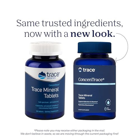Research Concentrace Mineral Tabs, 90 CT – Suplemento Mineral em Tabletes, 90 unidades – Marca Trace Minerals Research - Trace Minerals