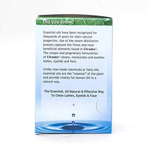 Cliradex - Towelettes Naturais para Rosto e Cílios – Marca: [Nome da Marca]