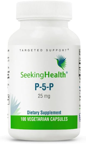 P-5-P (Piridoxal 5-Fosfato) – Saúde Imunológica – 60 cápsulas - Seeking Health