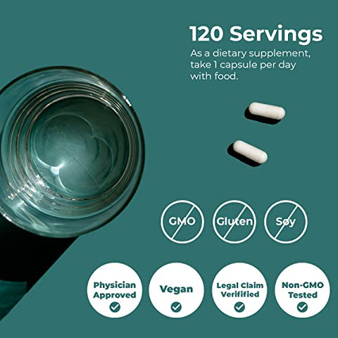MagPure Glycinate – Cápsulas Premium de Magnésio, 120 Cápsulas - Jigsaw Health