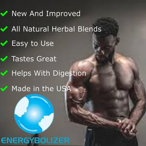 Combo Chá Herbal Energybolizer Perfect Weight (24 Sachês 40 Cápsulas) | Estimulante Natural de Energia para Mulheres e Homens (Fórmula Avançada de Ameixa Pêssego)