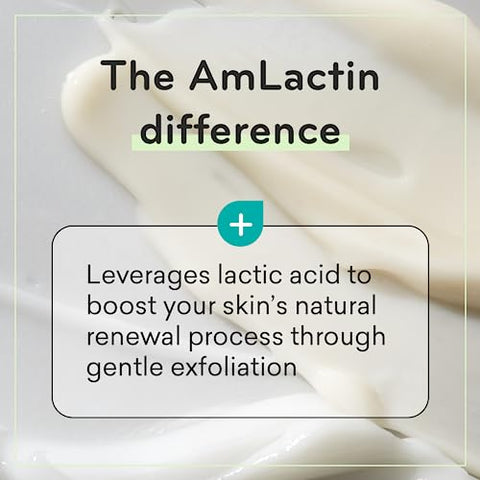 Daily Nourish – Loção Corporal 7.9 oz (225g) com 5% de Ácido Lático – Esfoliante e Hidratante para Pele Seca - AmLactin